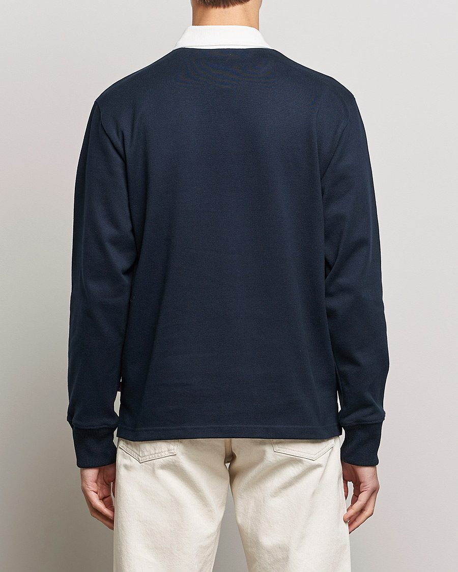 Men | Sweaters & Knitwear | Rowing Blazers | Ametora Dad Rugby  Navy