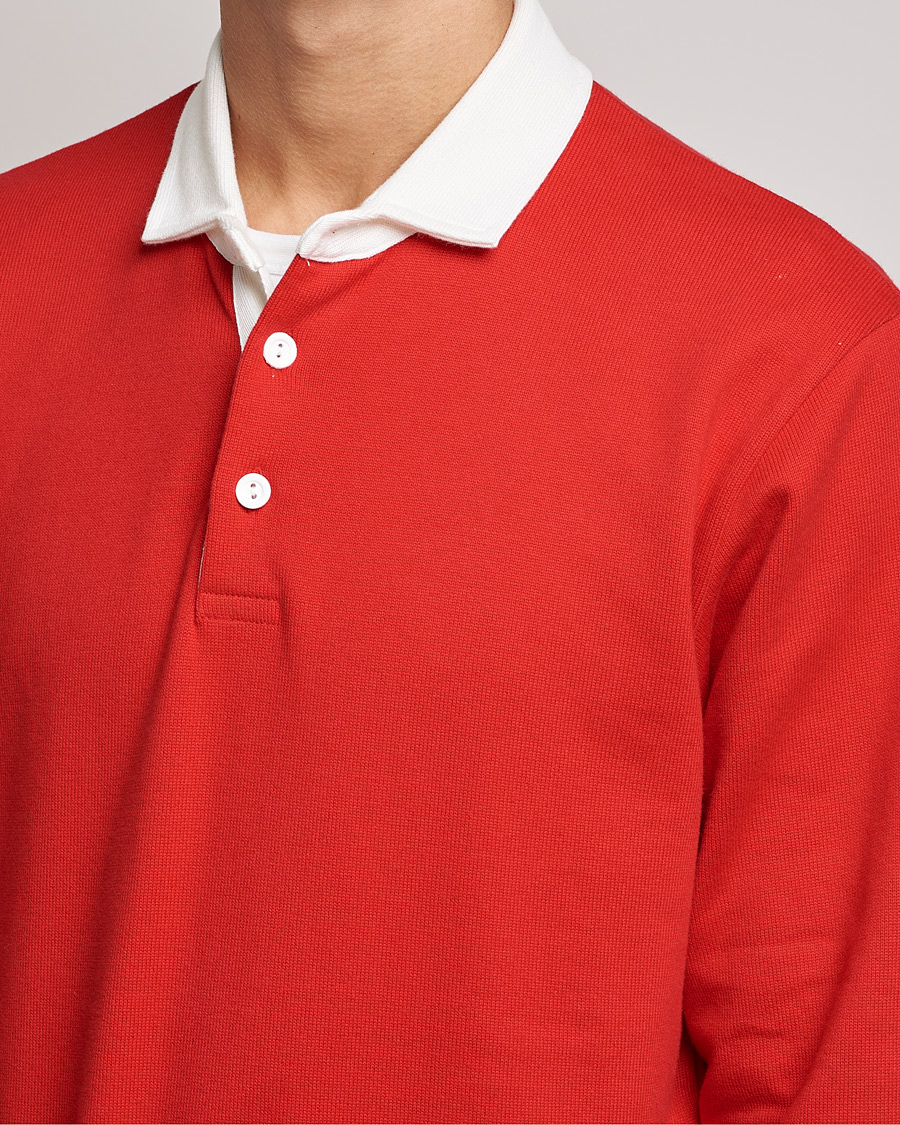 Men | Sweaters & Knitwear | Rowing Blazers | Ametora Dad Rugby  Scarlet