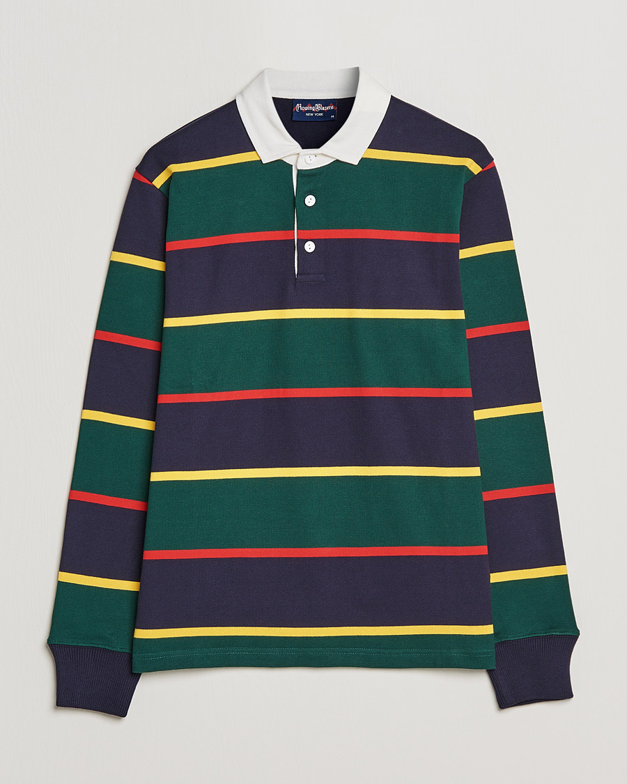 Men | Sweaters & Knitwear | Rowing Blazers | Argyll & Sutherland Highlanders Rugby Green/Navy