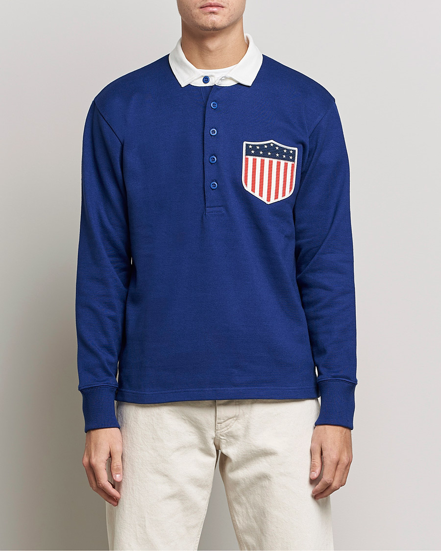Men | Sweaters & Knitwear | Rowing Blazers | USA Rugby Blue