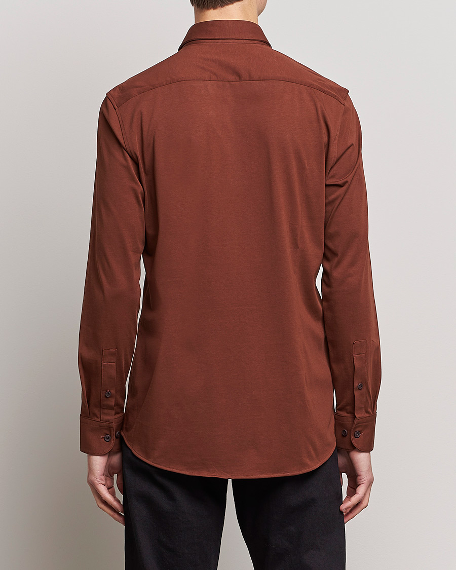 Men | Shirts | BOSS BLACK | Hank 4-Way Stretch Shirt Medium Brown