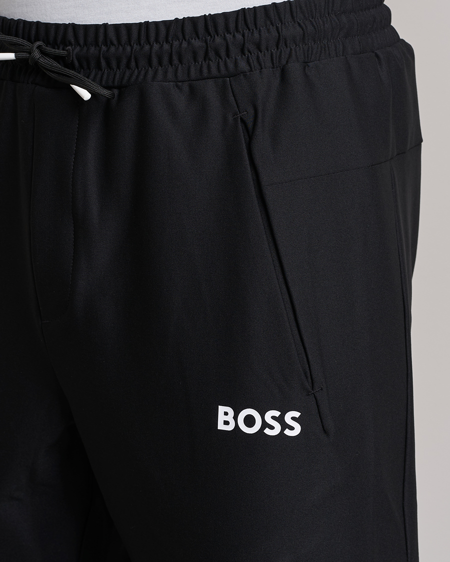 Men | Trousers | BOSS GREEN | Hicon Sweatpants Black