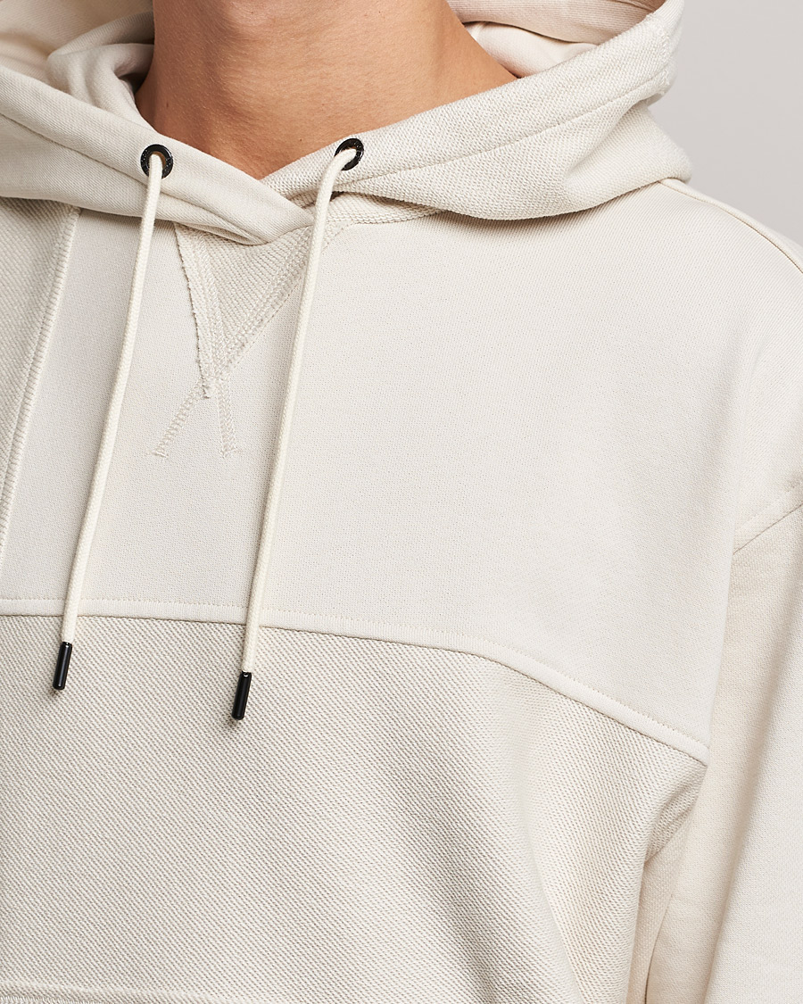 Men | Sweaters & Knitwear | BOSS ORANGE | W Patch Hoodie Open White