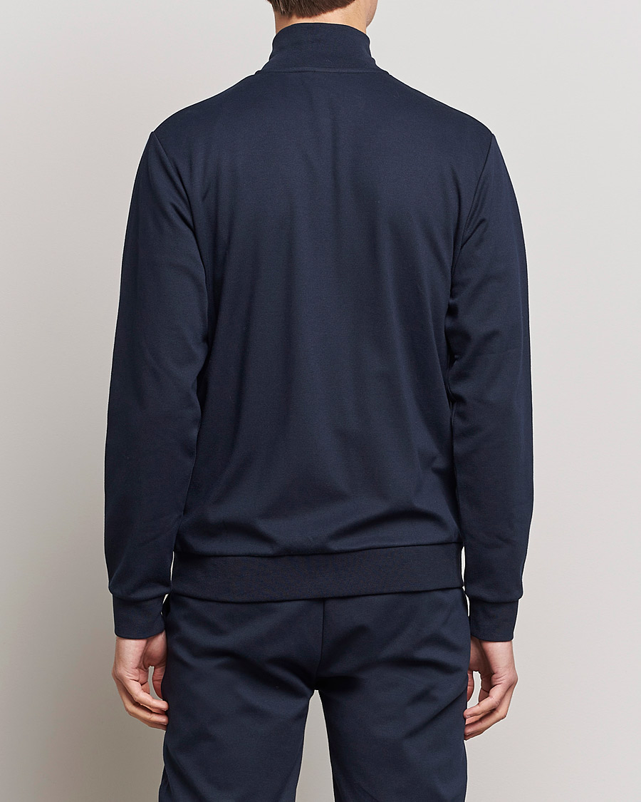 Men | Sweaters & Knitwear | BOSS BLACK | Tracksuit Jacket Dark Blue