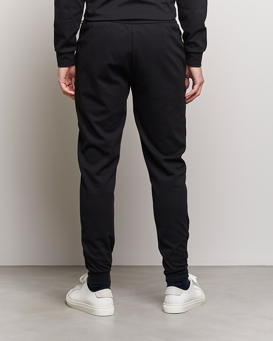 Men | Trousers | BOSS BLACK | Tracksuit Sweatpants Black/Gold
