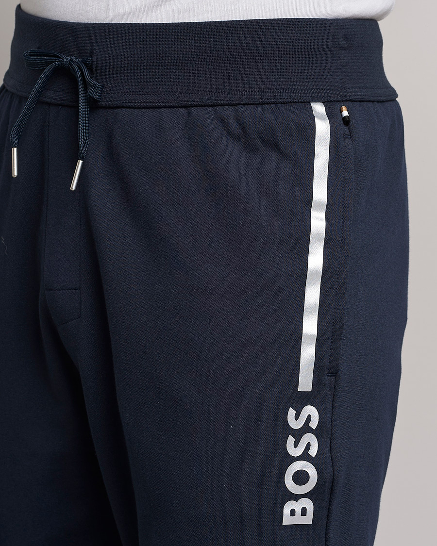Men | Trousers | BOSS BLACK | Tracksuit Sweatpants Dark Blue