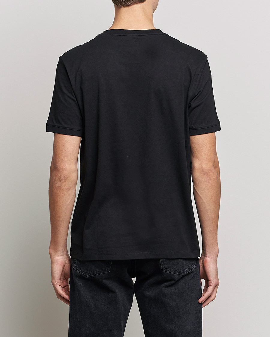 Men | T-Shirts | HUGO | Diragolino Crew Neck T-Shirt Black