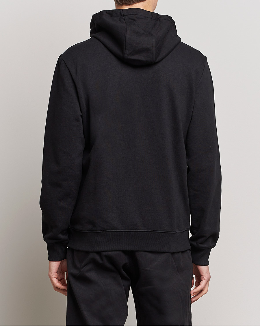 Men | Sweaters & Knitwear | HUGO | Daple Full Zip Hoodie Black
