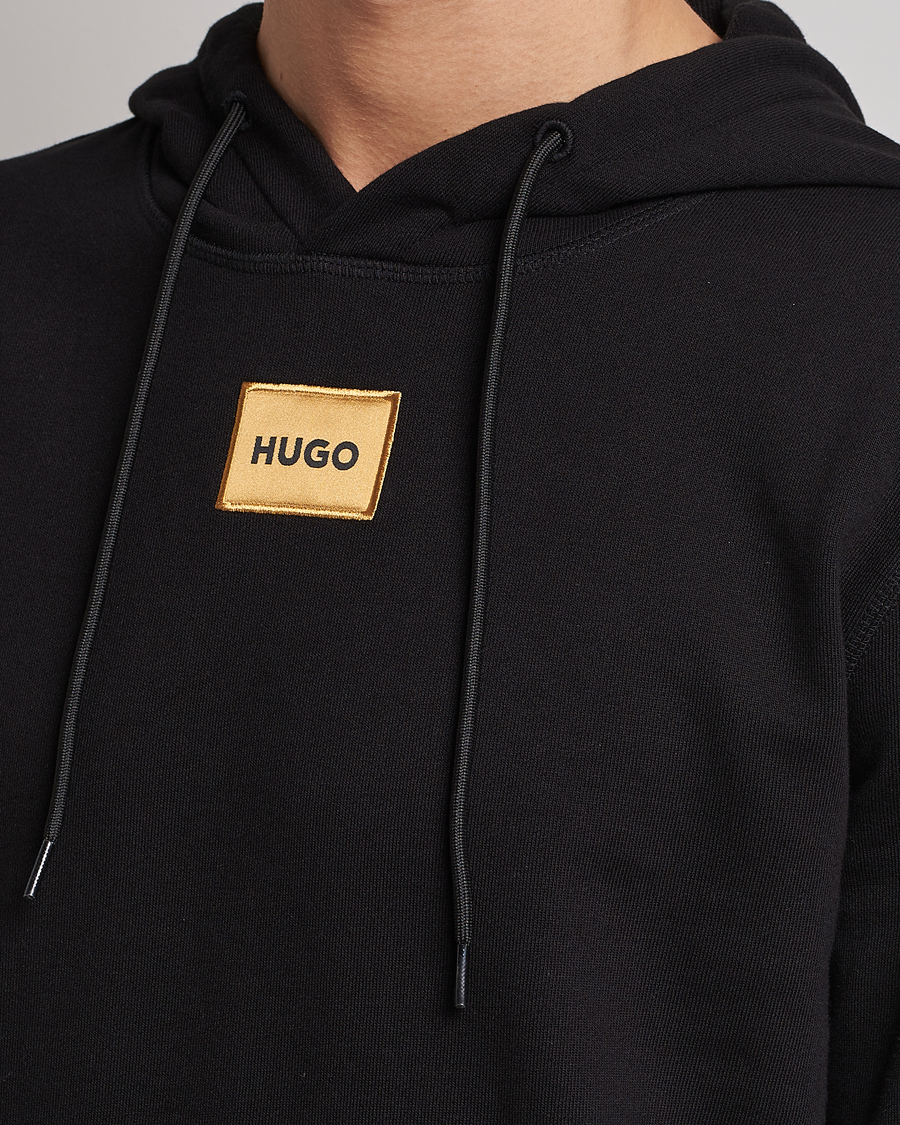 Men | Sweaters & Knitwear | HUGO | Daratschi Hoodie Black