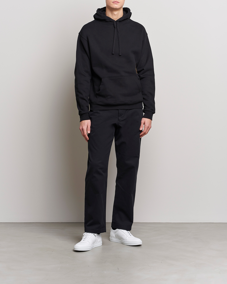 Men | Sweaters & Knitwear | HUGO | Dandrill Hoodie Black