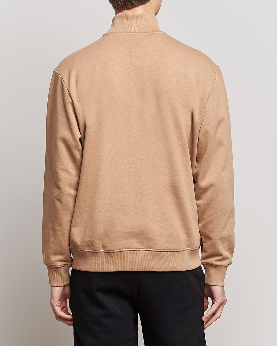 Men | Sweaters & Knitwear | HUGO | Durty Half Zip Sweater Medium Beige