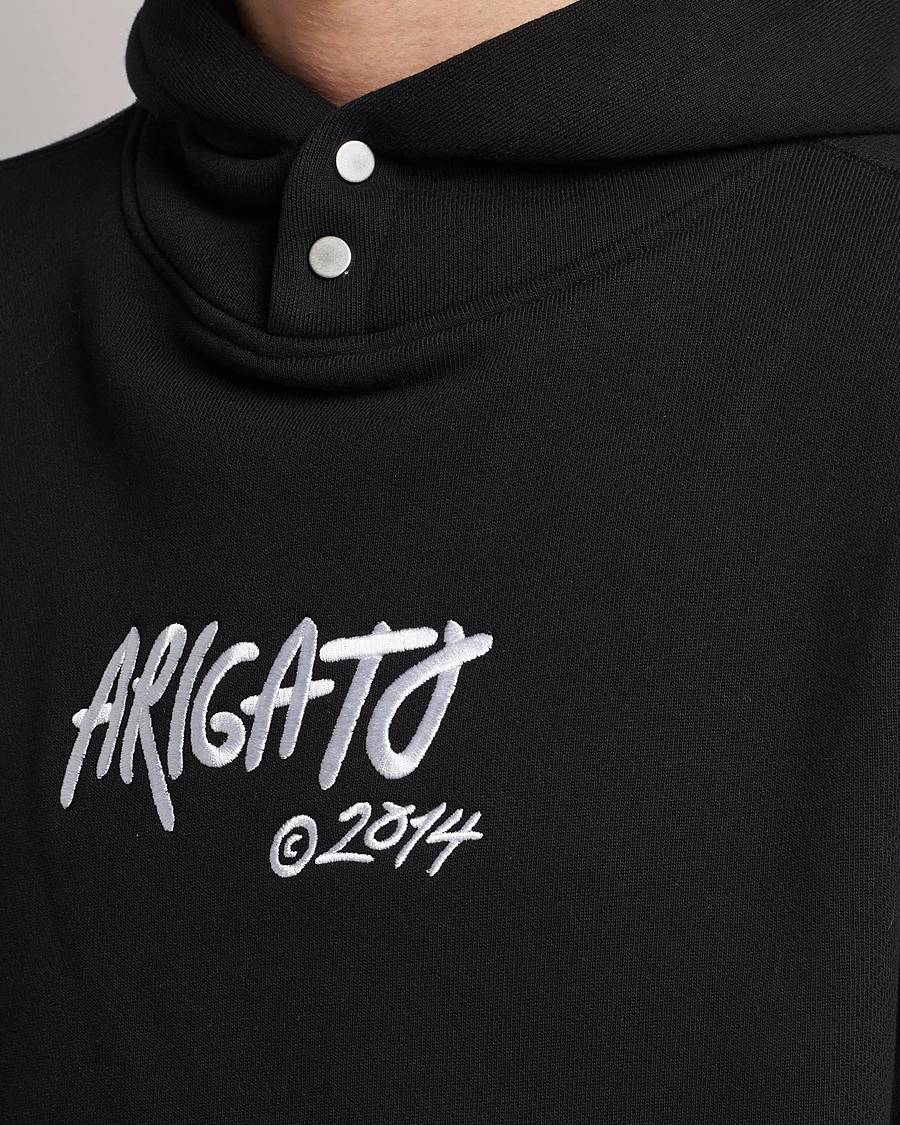 Men | Sweaters & Knitwear | Axel Arigato | Arigato Tag Hoodie Black