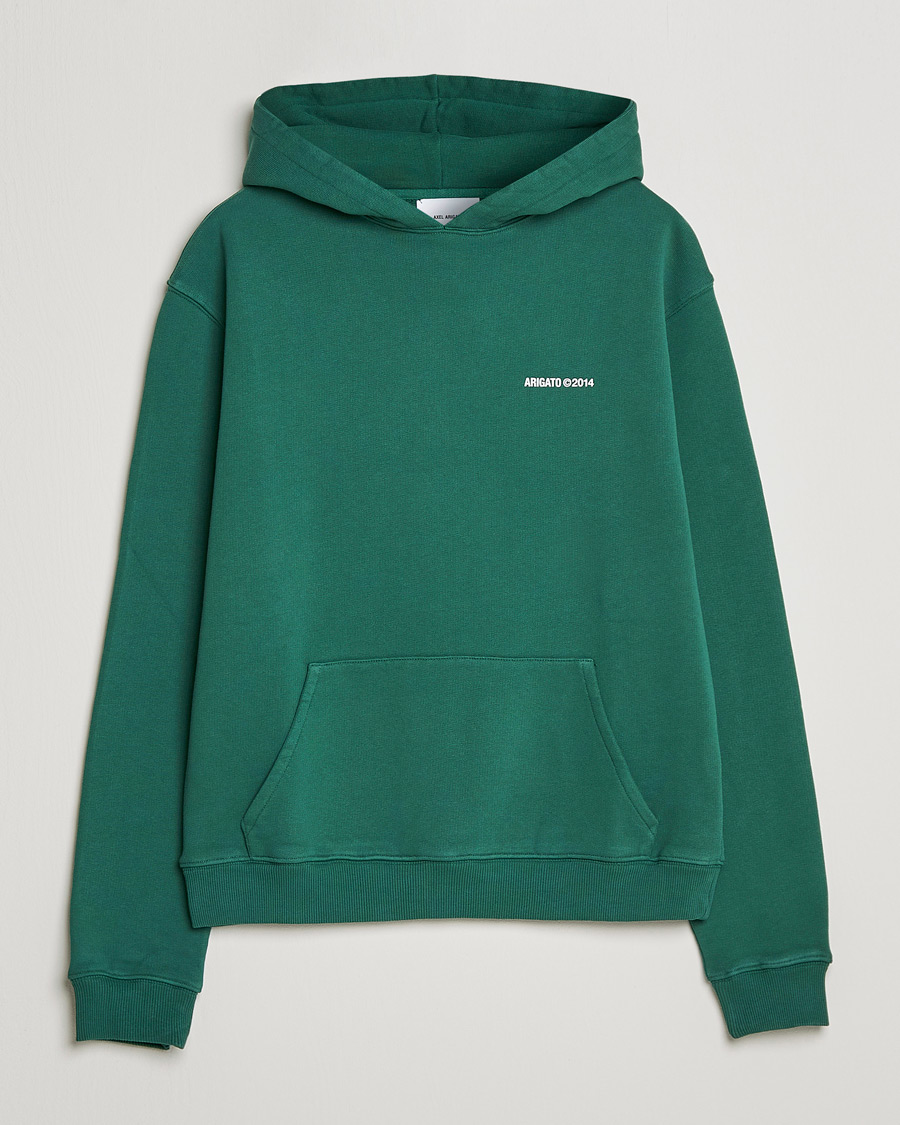 Men | Sweaters & Knitwear | Axel Arigato | Monogram Hoodie College Green