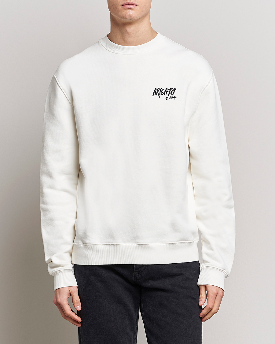 Men | Sweatshirts | Axel Arigato | Arigato Graffiti Sweatshirt Ecru