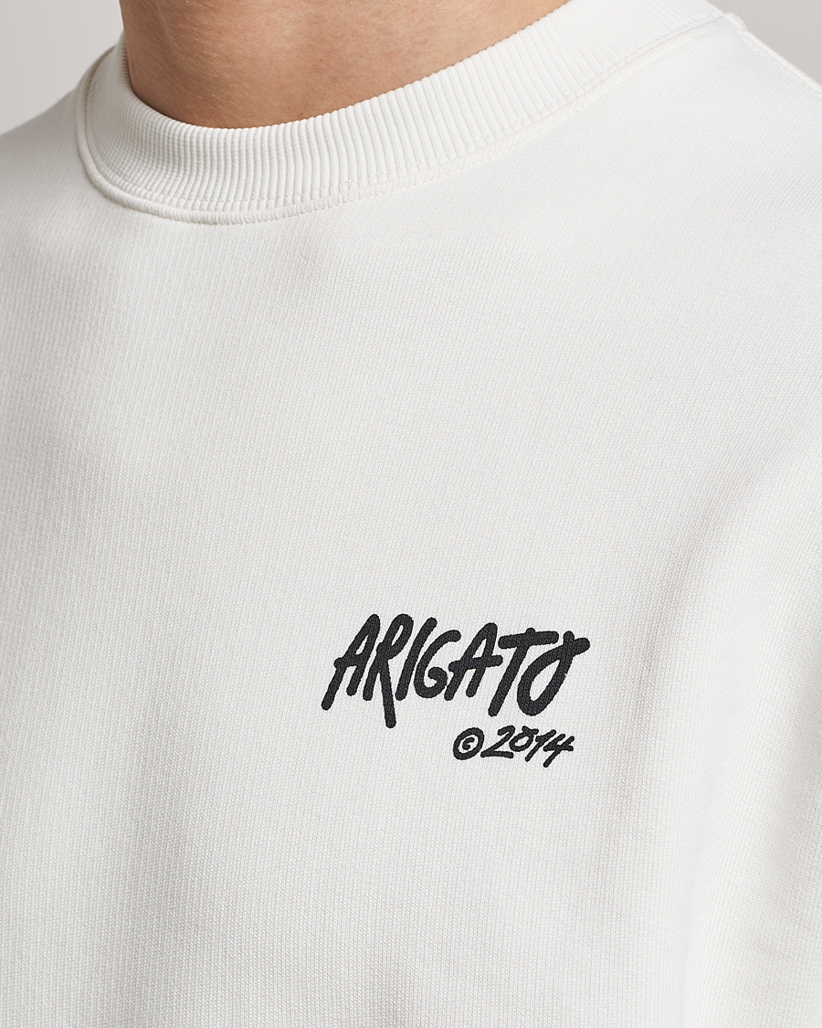 Men | Sweaters & Knitwear | Axel Arigato | Arigato Graffiti Sweatshirt Ecru