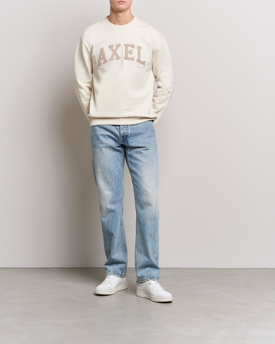Men | Sweaters & Knitwear | Axel Arigato | Axel Arc Sweatshirt Pale Beige