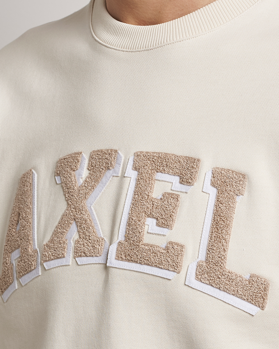 Men | Sweaters & Knitwear | Axel Arigato | Axel Arc Sweatshirt Pale Beige