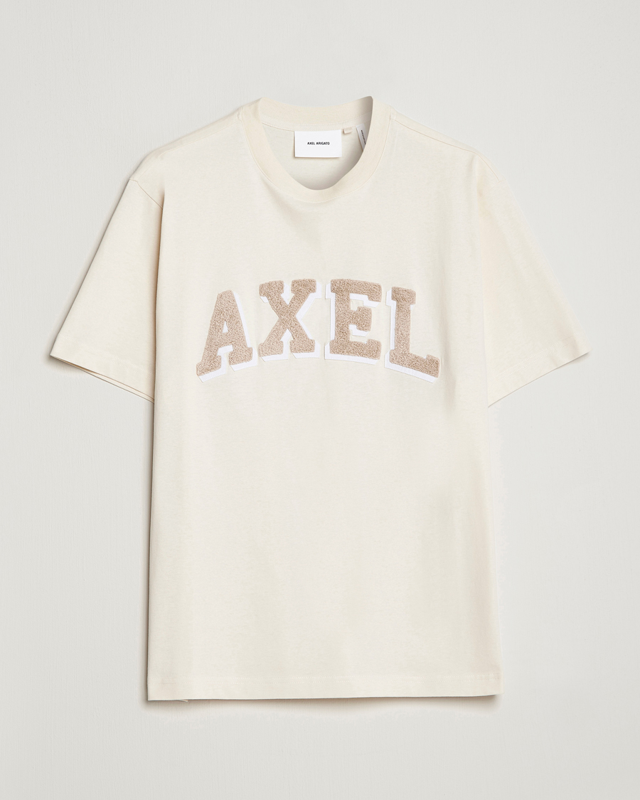 Axel Arigato Axel Arc T-Shirt Pale Beige at CareOfCarl.com