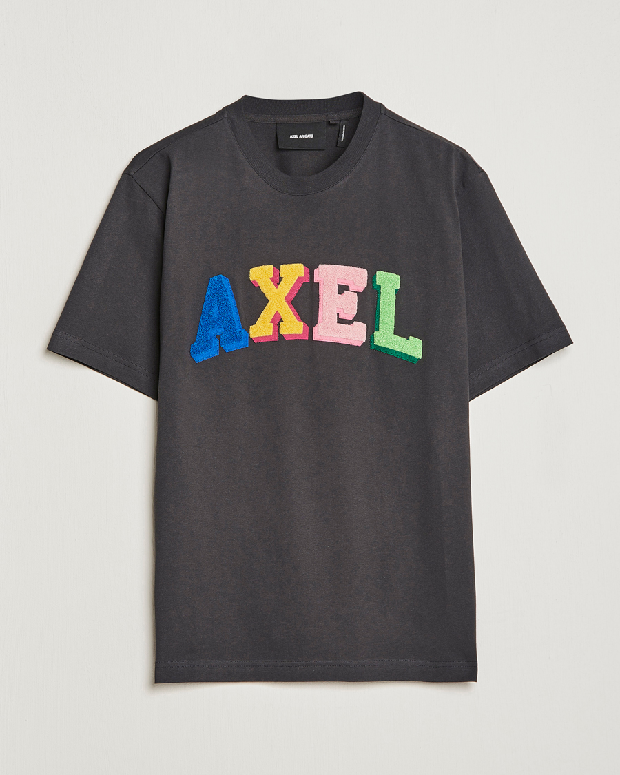 Men | T-Shirts | Axel Arigato | Axel Arc T-Shirt Volcanic Ash