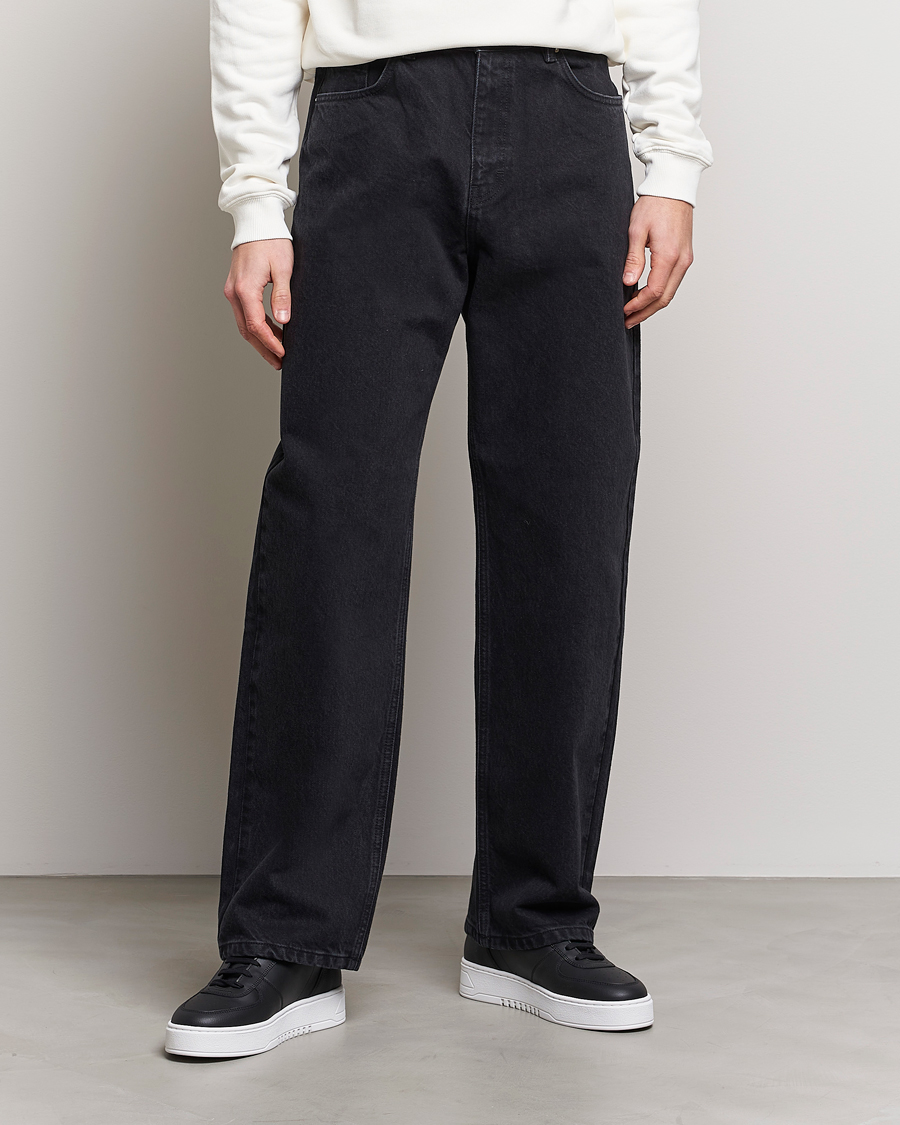 Men |  | Axel Arigato | Zine Relaxed Fit Jeans Faded Black