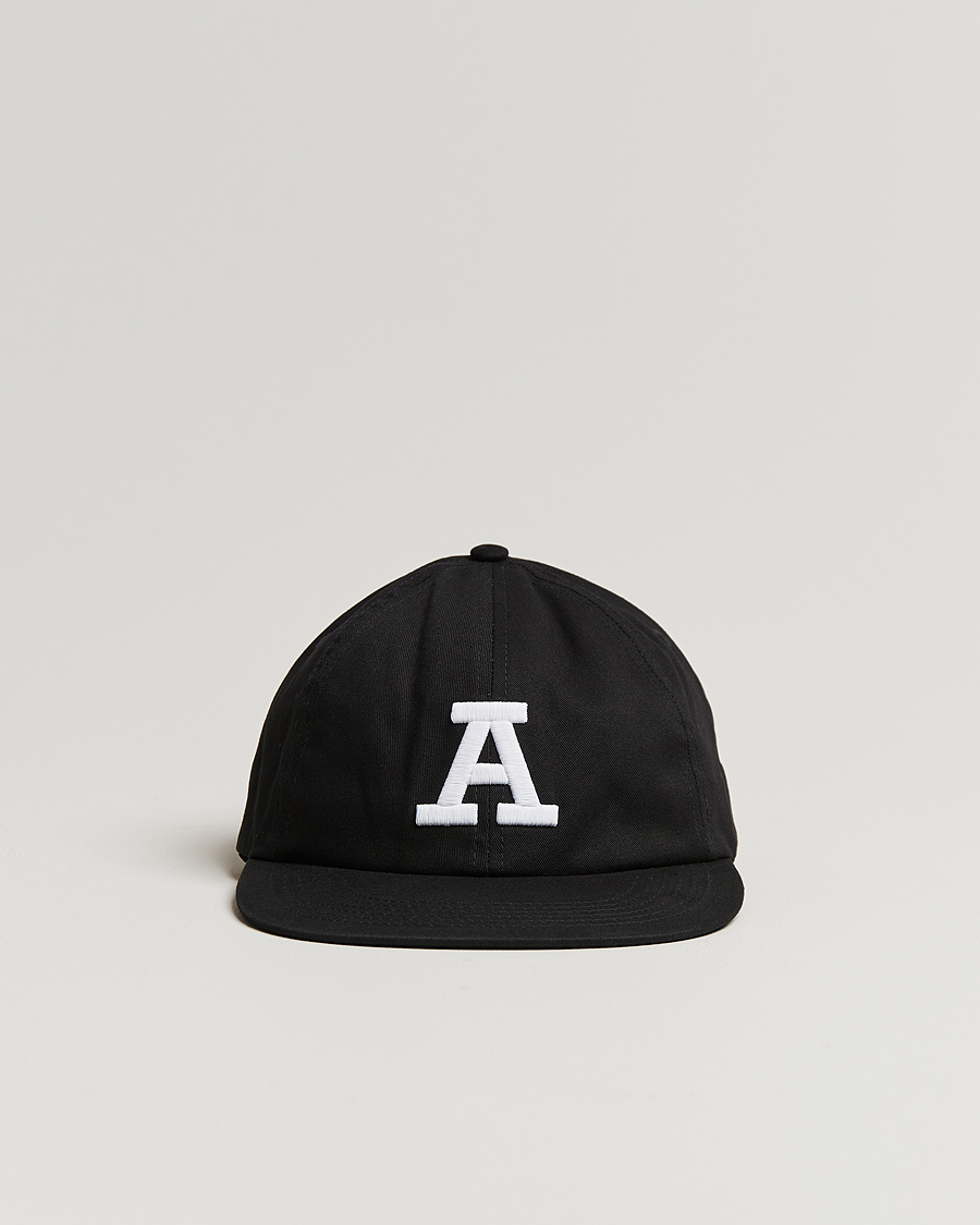 Men | Axel Arigato Varsity A Flat Cap Black | Axel Arigato | Varsity A Flat Cap Black