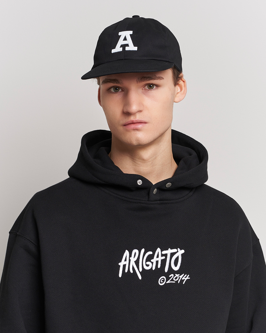 Men | Axel Arigato | Axel Arigato | Varsity A Flat Cap Black