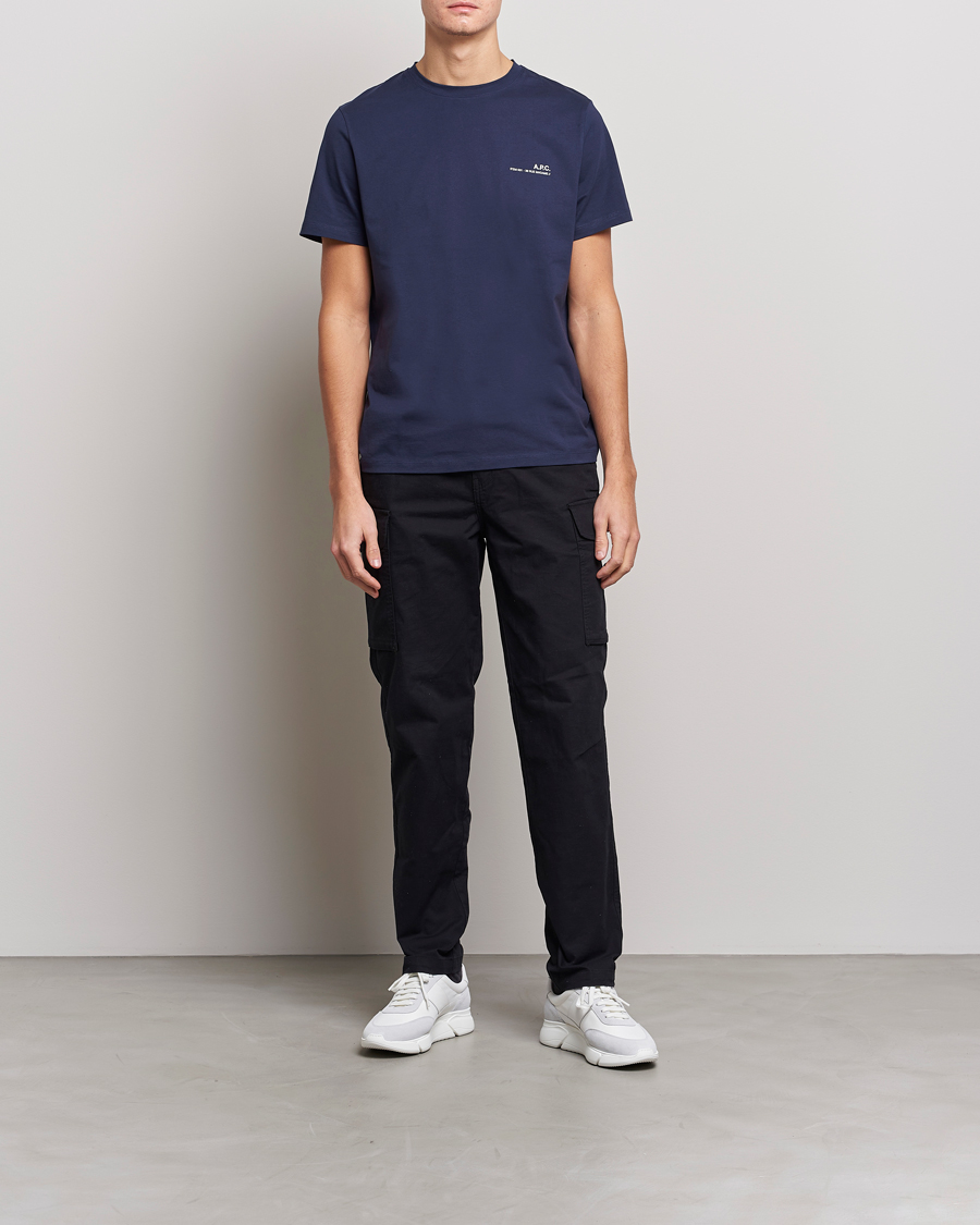 Men | T-Shirts | A.P.C. | Item T-Shirt Navy