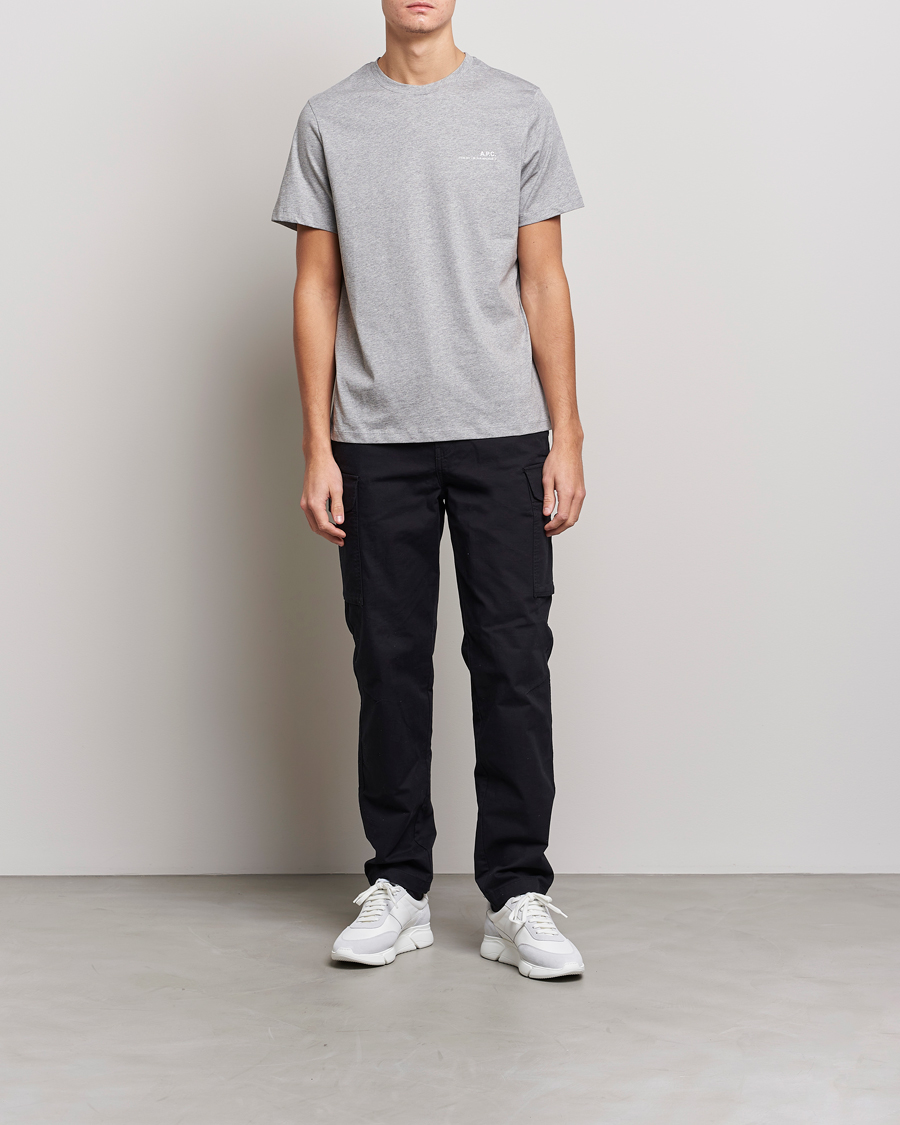 Men | T-Shirts | A.P.C. | Item T-Shirt Heather Grey
