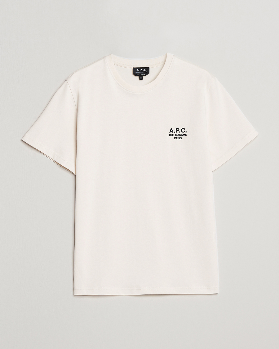 Men | T-Shirts | A.P.C. | Raymond T-Shirt Off White