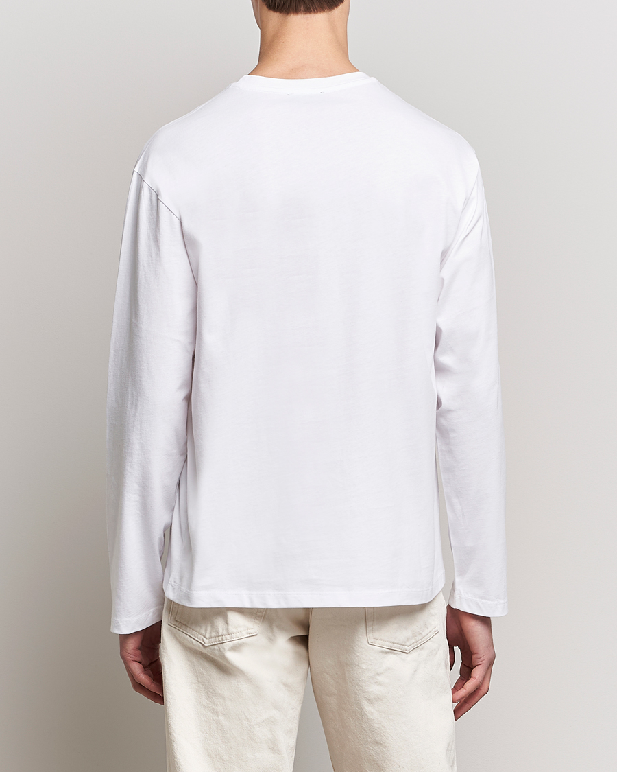 Men | T-Shirts | A.P.C. | VPC Long Sleeve T-Shirt White