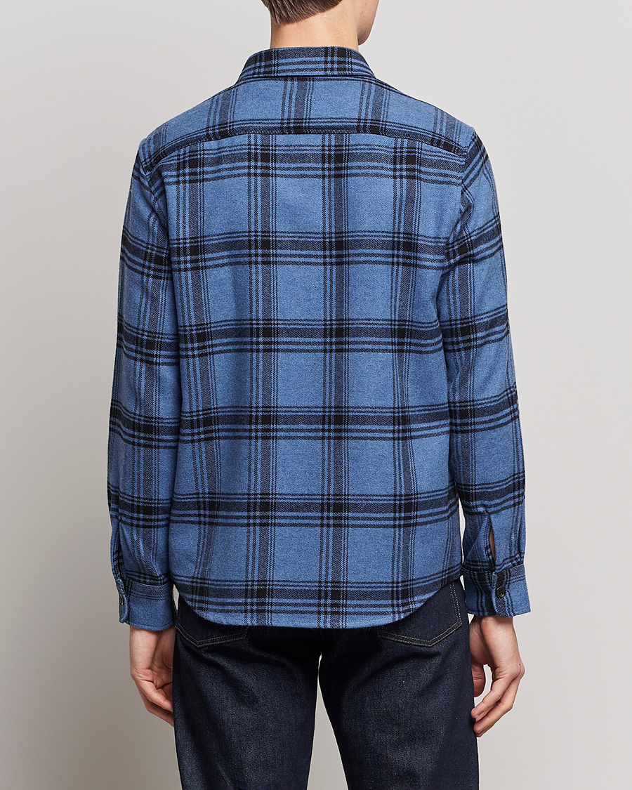 Men | Shirts | A.P.C. | Trek Heavy Overshirt Blue Check