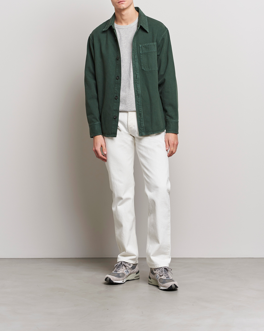 Men | Shirts | A.P.C. | Basile Shirt Jacket Dark Green