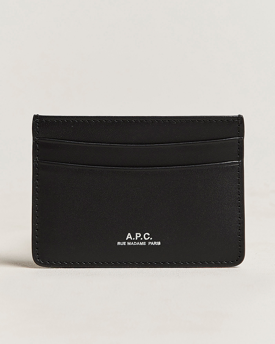 Men | Wallets | A.P.C. | A.P.C.Calf Leather Card HolderBlack