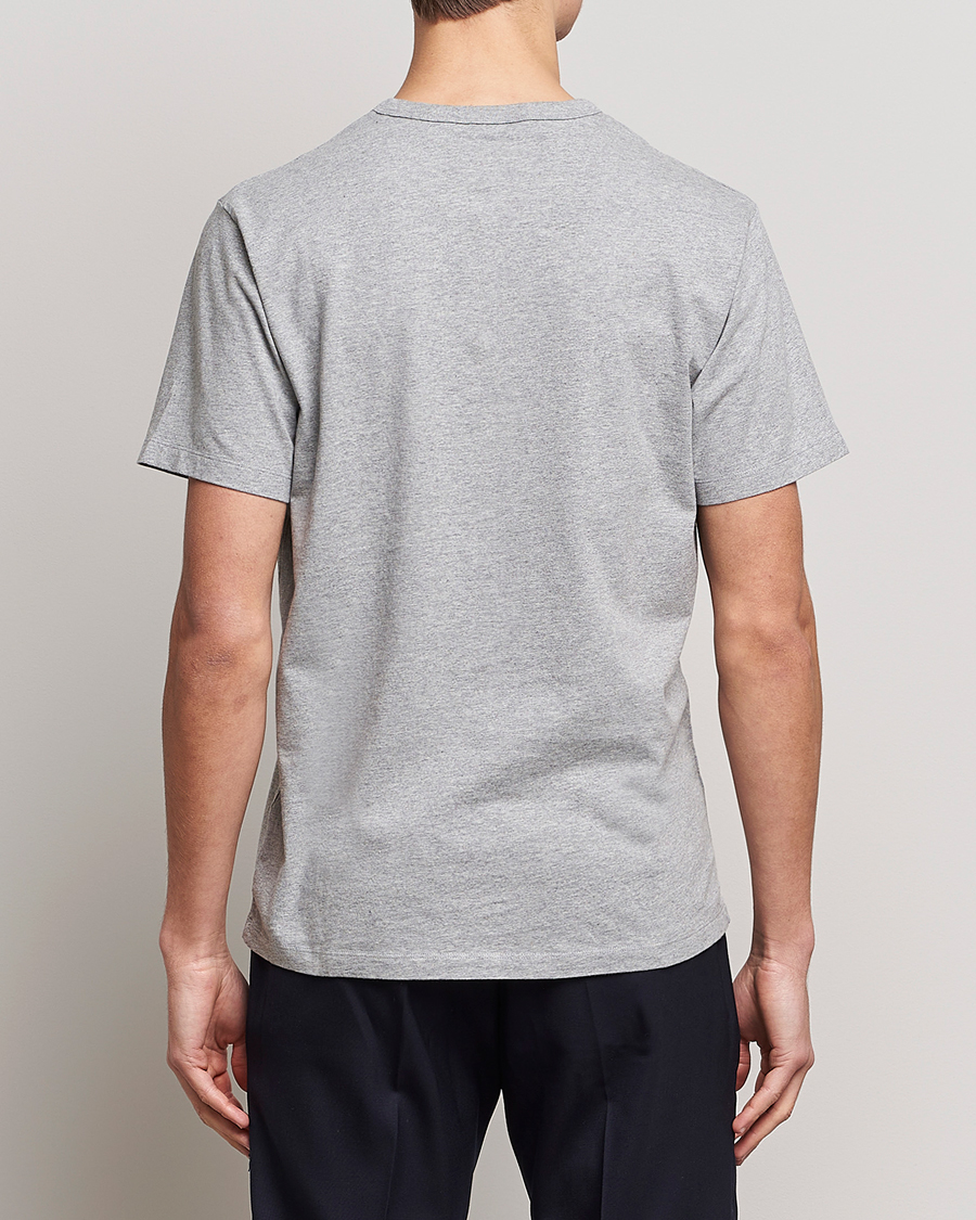 Men | T-Shirts | Maison Kitsuné | Baby Fox Patch Tee Light Grey
