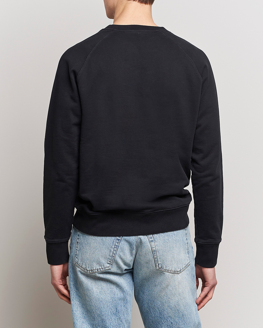 Men | Sweaters & Knitwear | Maison Kitsuné | Tricolor Fox Sweatshirt Black