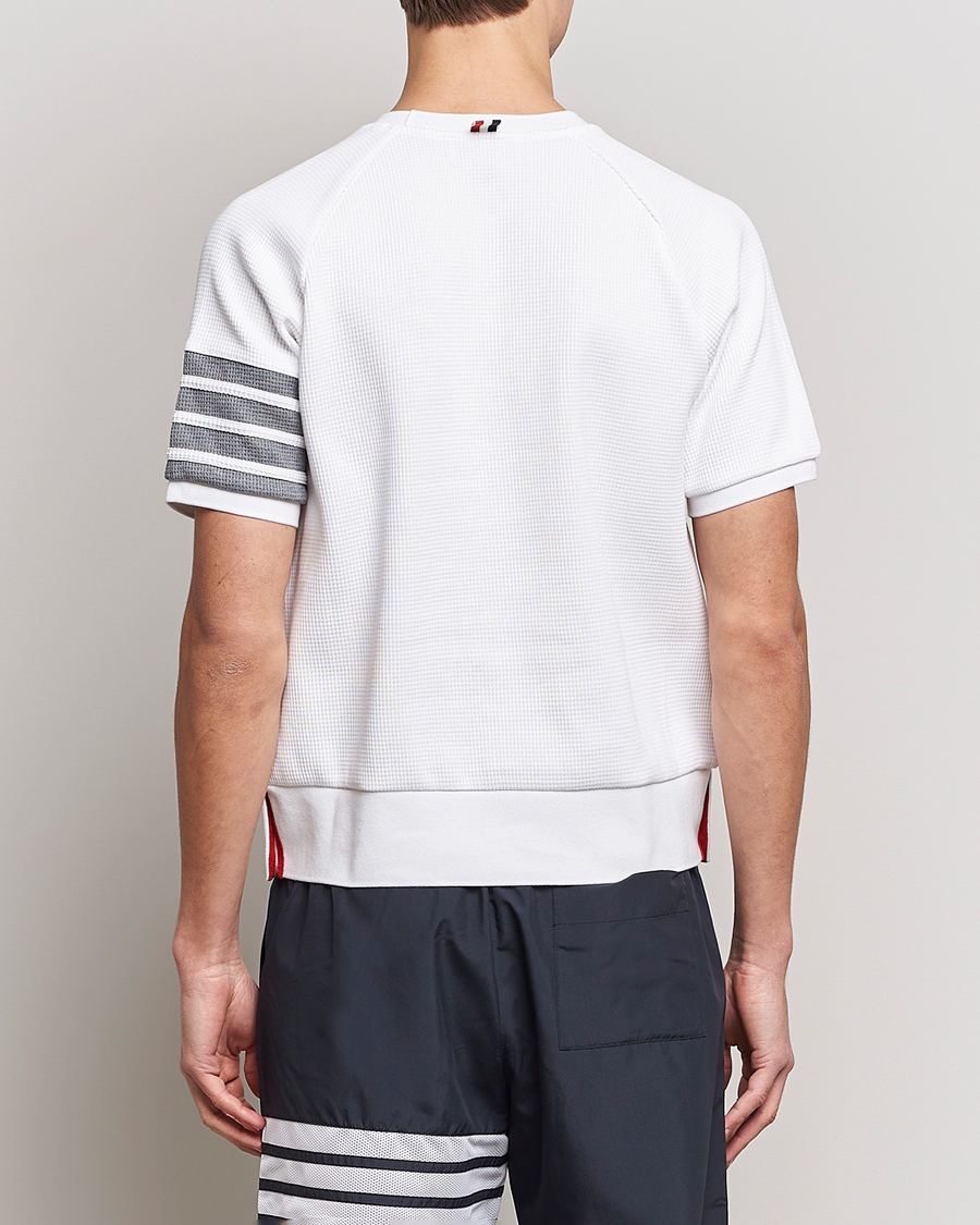 Men | Thom Browne | Thom Browne | Short Sleeve Sweatshirt White