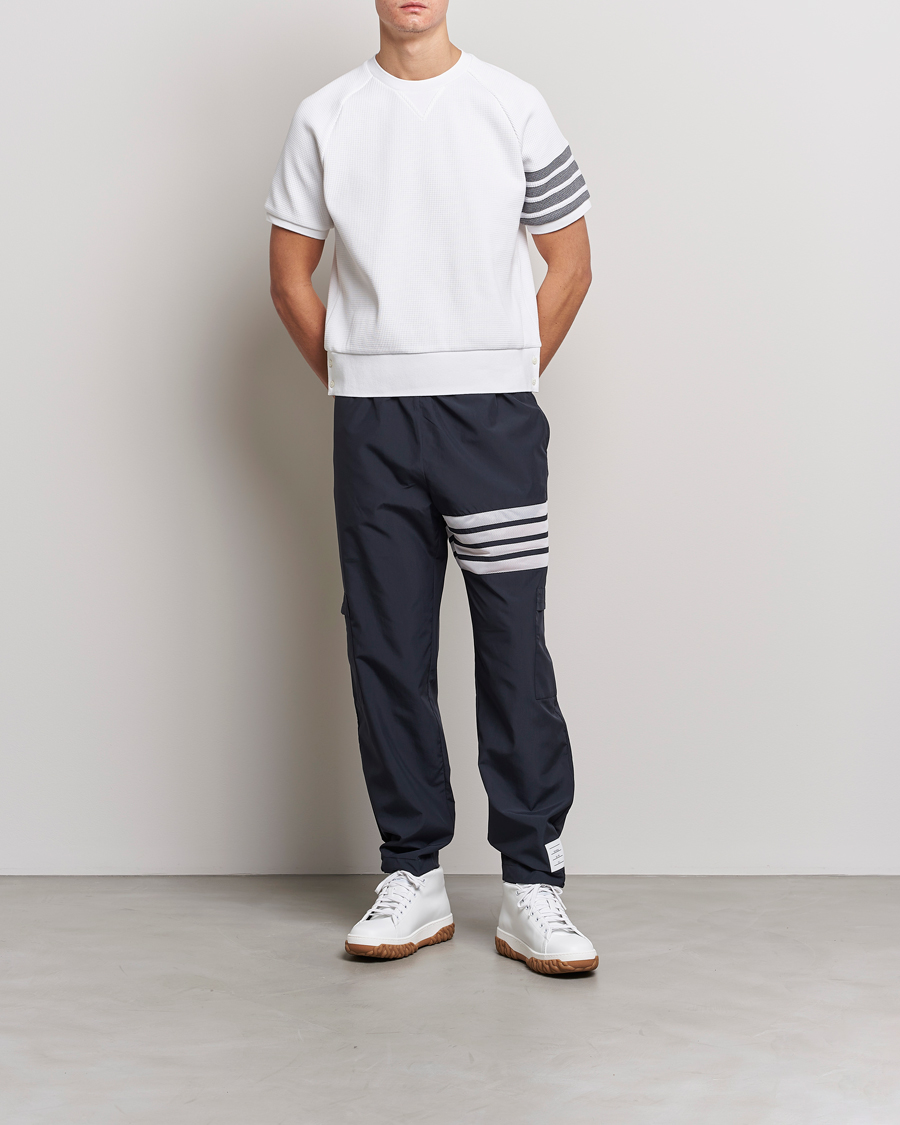 Men | Luxury Brands | Thom Browne | Packable Ripstop Trousers Navy