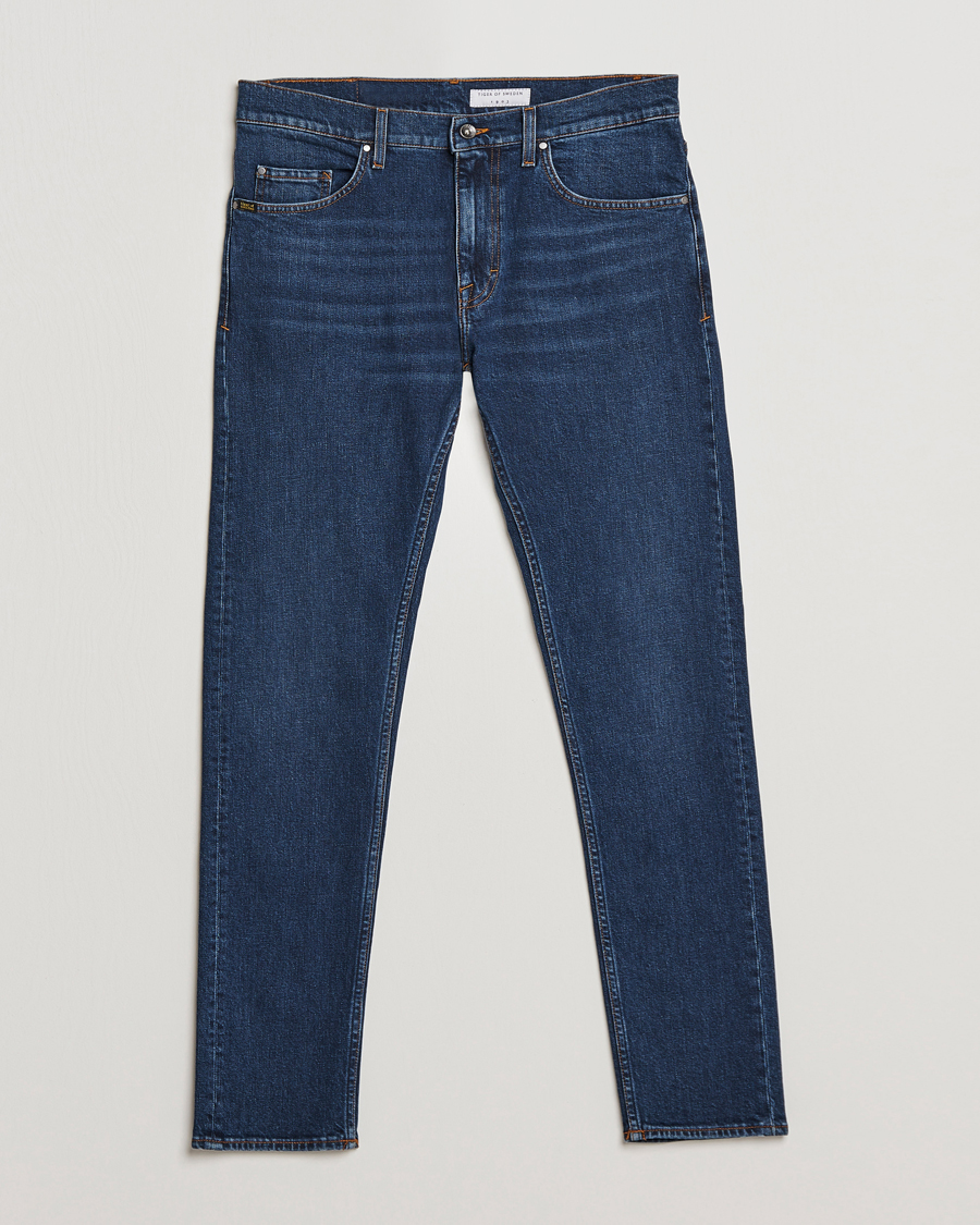 Men | Jeans | Tiger of Sweden | Pistolero Organic Cotton Jeans Royal Blue