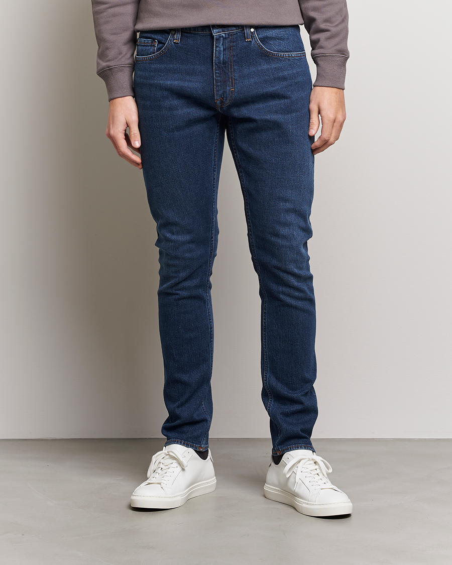 Men |  | Tiger of Sweden | Pistolero Organic Cotton Jeans Royal Blue