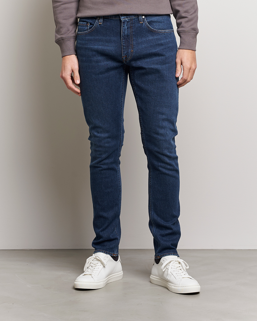 Men | Jeans | Tiger of Sweden | Pistolero Organic Cotton Jeans Royal Blue