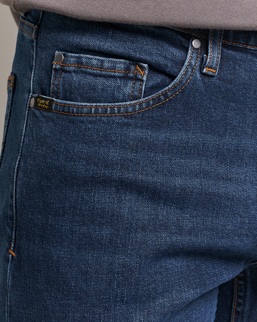 Men | Jeans | Tiger of Sweden | Pistolero Organic Cotton Jeans Royal Blue