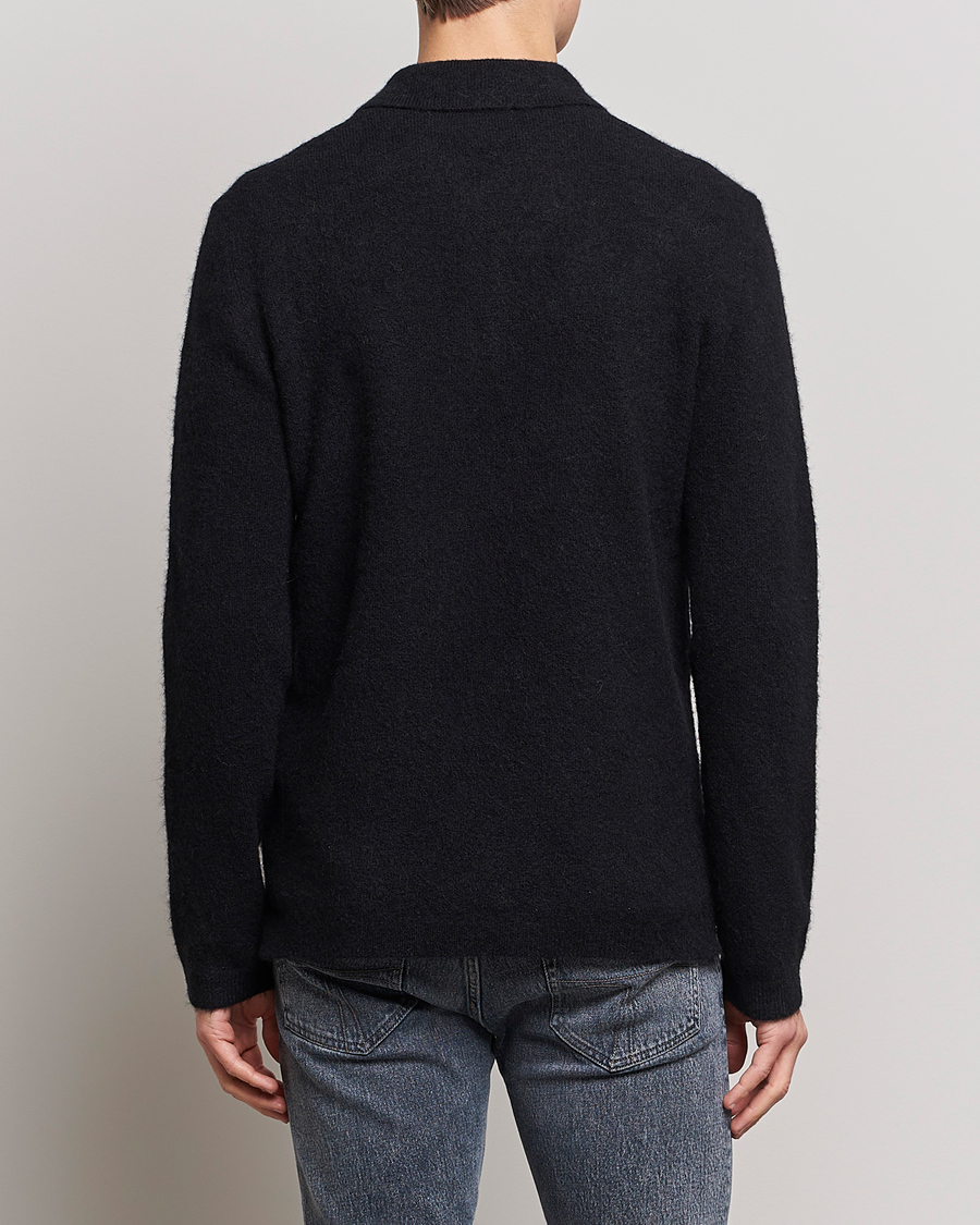 Men | Sweaters & Knitwear | Tiger of Sweden | Taylen Alpacka Knitted Pique Black