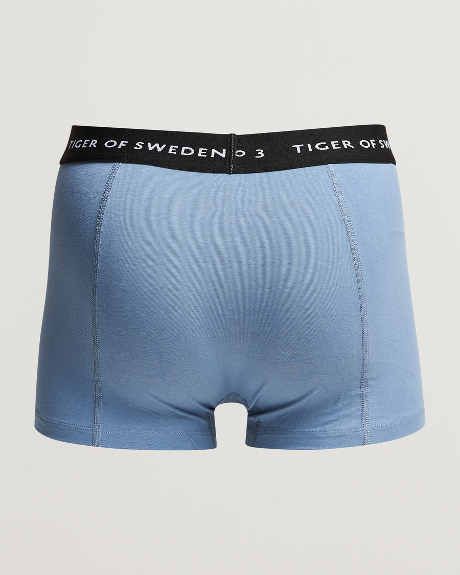 Men |  | Tiger of Sweden | Hermod 3-Pack Organic Cotton Trunck Light Blue Black