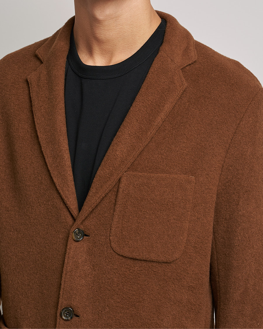 Men | Blazers | J.Lindeberg | Carlton Wool Cardigan Blazer Chipmunk