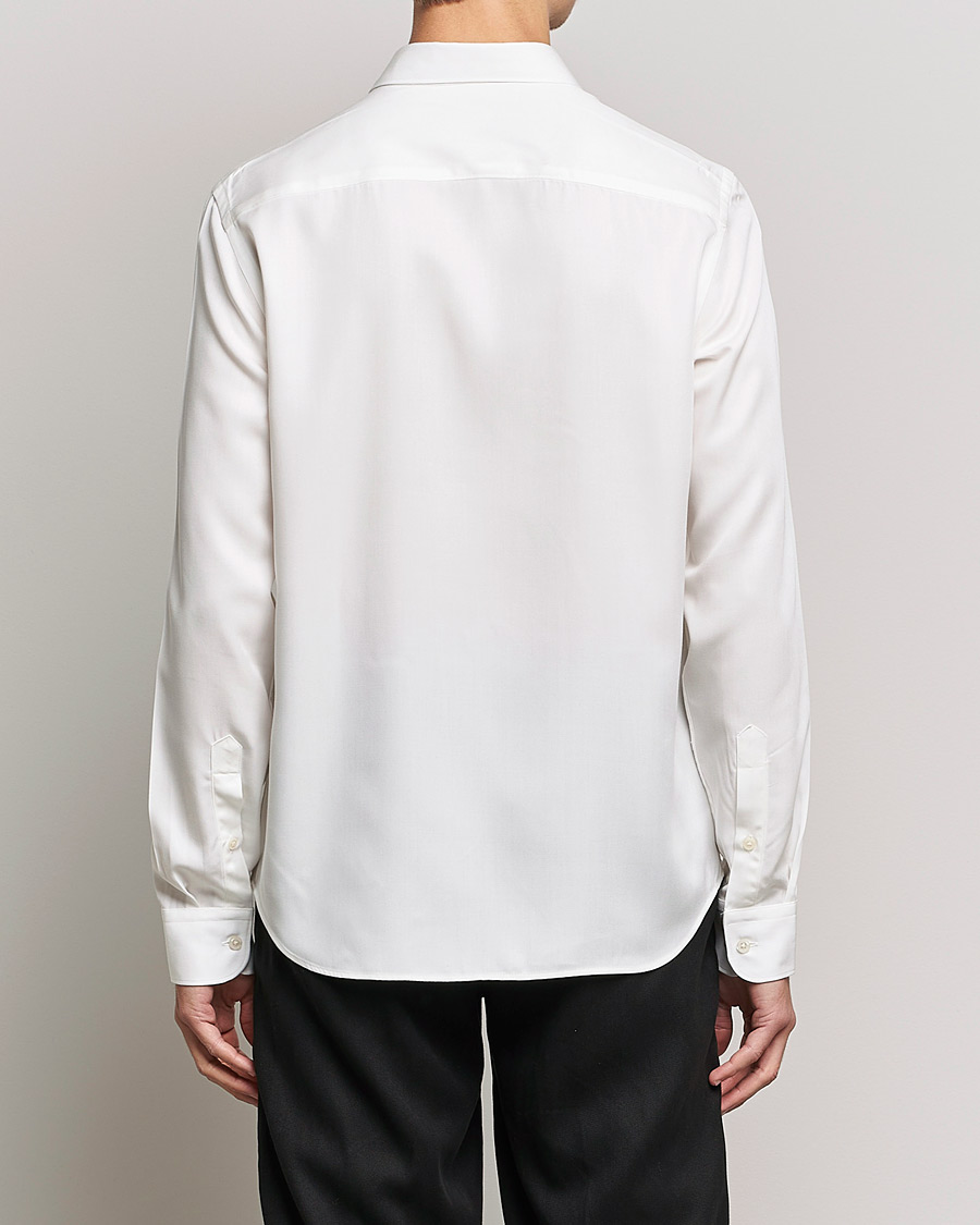 Men | Shirts | J.Lindeberg | Slim Fit Tencel Shirt Cloud White
