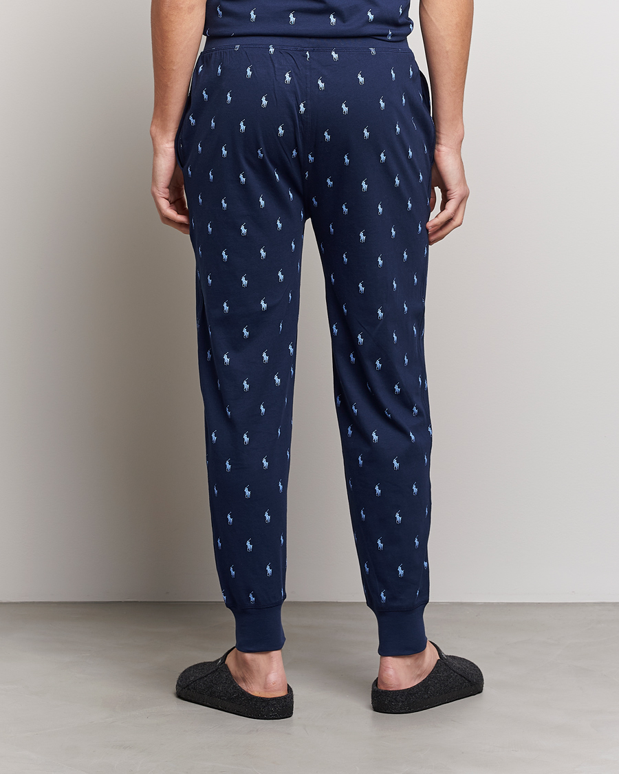 Men | Pyjamas & Robes | Polo Ralph Lauren | Printed Pony Pyjama Pants Navy