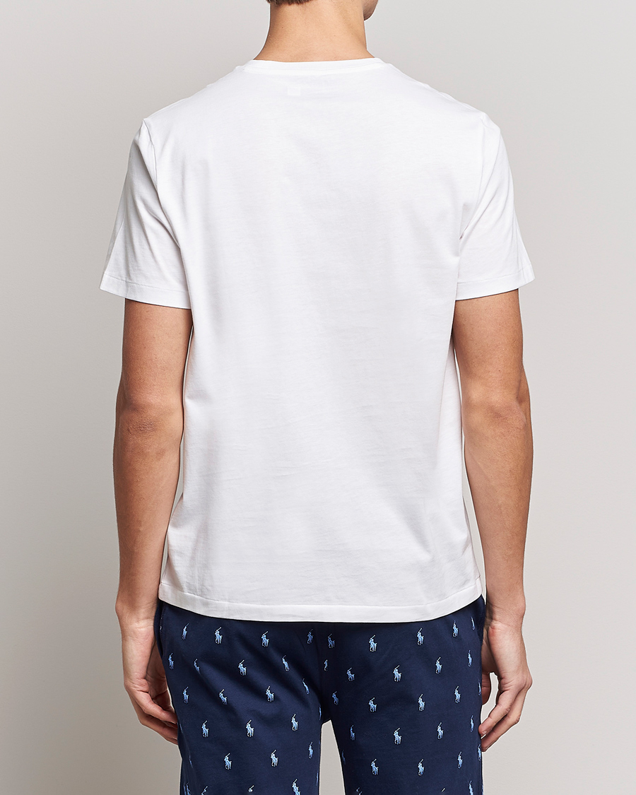 Men | T-Shirts | Polo Ralph Lauren | Cotton Logo Crew Neck T-Shirt Austin Blue