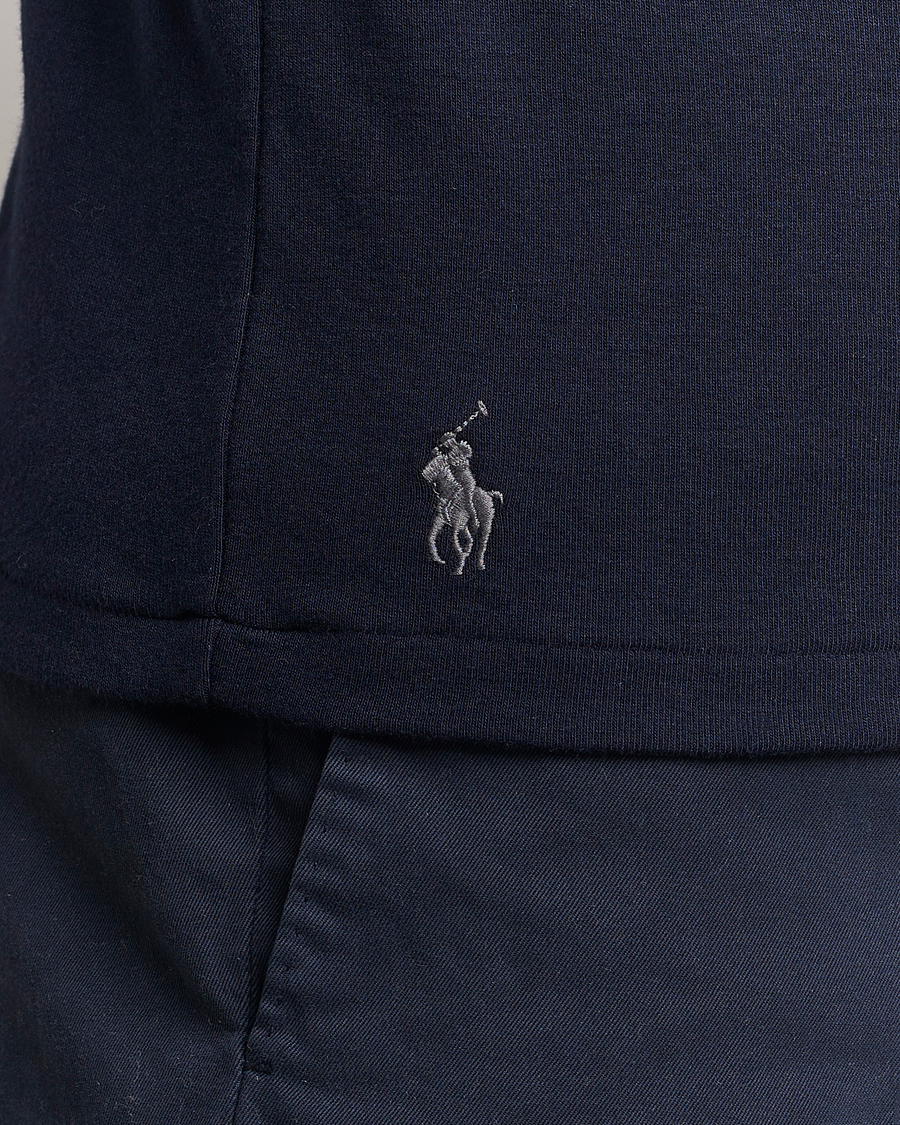 Men | Sweaters & Knitwear | Polo Ralph Lauren | Rib Knitted Polo Aviator Navy