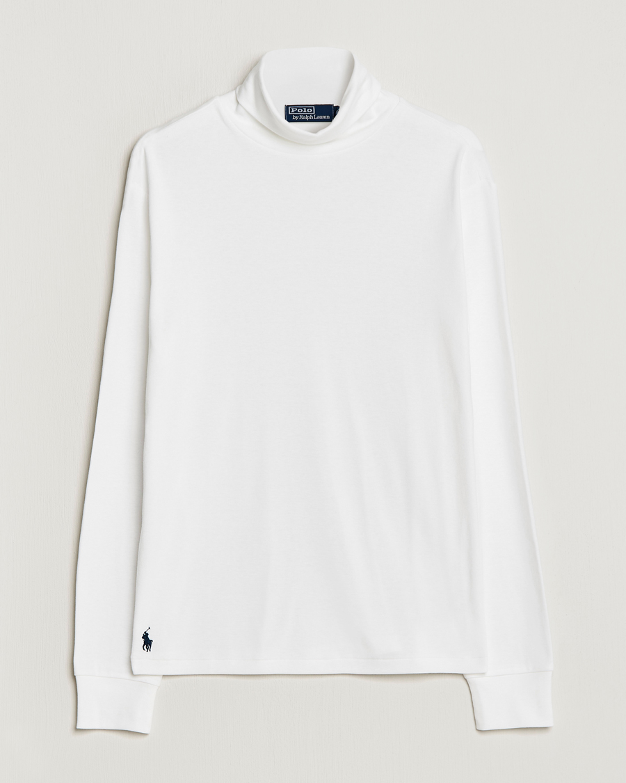 Men | Sweaters & Knitwear | Polo Ralph Lauren | Rib Knitted Polo White