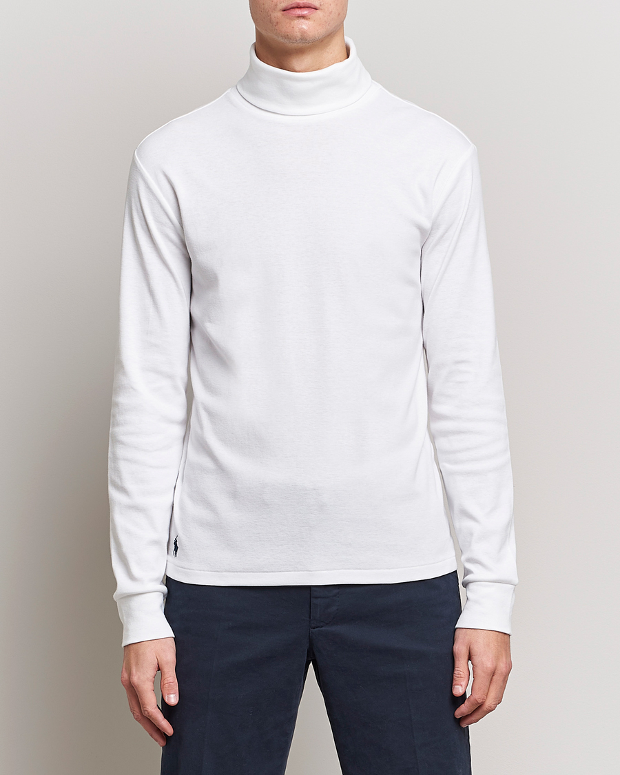 Men |  | Polo Ralph Lauren | Rib Knitted Polo White